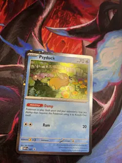 Psyduck 007 Promo Mega Evolution Pokemon TCG NM - Image 3