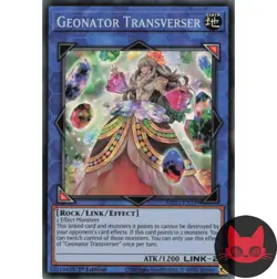 Yugioh Geonator Transverser MP21-EN199 Super Rare 1st Edition NM - Image 1