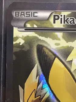 Pokemon TCG Pikachu EX XY124 Black Star Promo Card 2016 - LP+ - Image 3