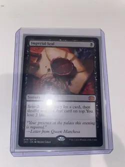 Magic the Gathering Imperial Seal Double Masters Near Mint/Mint Condition - Image 1