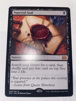 Magic the Gathering Imperial Seal Double Masters Near Mint/Mint Condition - Image 2