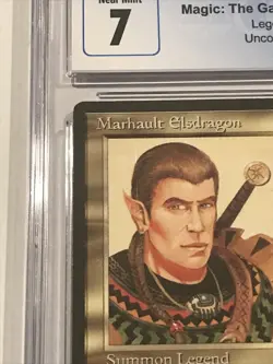 1994 MTG Legends - MARHAULT ELSDRAGON - Graded CGC 7 Near Mint - Magic 30th ?? - Image 3