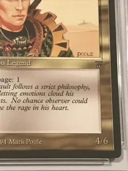 1994 MTG Legends - MARHAULT ELSDRAGON - Graded CGC 7 Near Mint - Magic 30th ?? - Image 5