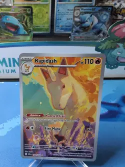 Rapidash 189/182 Illustration Rare (IR) - Pokemon Destined Rivals NM - Image 1
