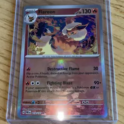 Flareon (Master Ball Pattern) - SV: Prismatic Evolutions Pokemon TCG - Image 1