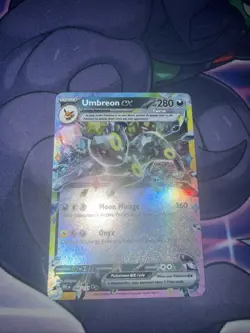 Pokemon Umbreon EX TCG Prismatic Evolutions Card 060/131 Mint - Image 1