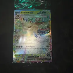 Leafeon ex 006/131 Prismatic Evolutions Stamp Promo Pokemon TCG S&V Sealed - Image 1
