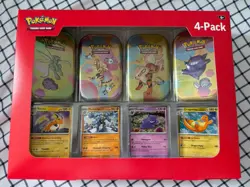 Pokemon Scarlet & Violet 151 Mini Tins 4 Pack Sam's Club Exclusive Sealed - Image 1