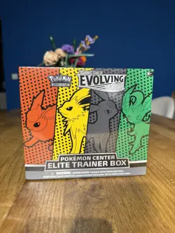 2021 Pokemon Evolving Skies Pokemon Center Sealed ETB Elite Trainer Box (a) - Image 1