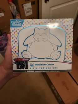 Pokemon 151 Pokemon Center Exclusive Elite Trainer Box ETB NEW TEAR - Image 1