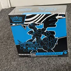 Pokemon TCG: Black Bolt ETB - Elite Trainer Box Zekrom - Brand New, Sealed - Image 1