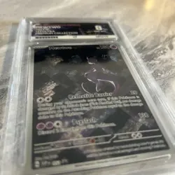 Pokemon TCG Mewtwo Ace Graded 8 Special Illustration Black Star Promo 151 - Image 4