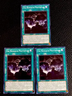 The Monarchs Masterplan (X3) DUAD-EN061 Yugioh 1st Ed. (New) - Image 1