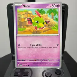 Natu - 071/182 - Pokemon Paradox Rift 2023 - Common Card NM - Image 1