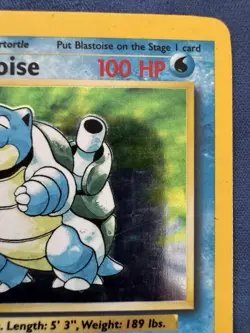 Blastoise - 2/102 - Pokemon Base Set Unlimited Holo Rare Card WOTC MP - Image 3