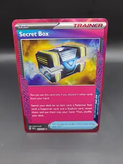 Pokemon TCG Secret Box S&V Twilight Masquerade Holo Ace Spec Rare Card 163/167 - Image 1