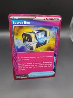 Pokemon TCG Secret Box S&V Twilight Masquerade Holo Ace Spec Rare Card 163/167 - Image 2