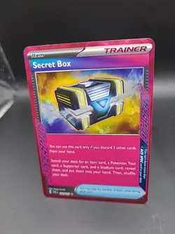 Pokemon TCG Secret Box S&V Twilight Masquerade Holo Ace Spec Rare Card 163/167 - Image 3