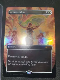 MTG Armageddon Kieran Yanner NM Rainbow Foil Magic The Gathering Secret Lair - Image 1