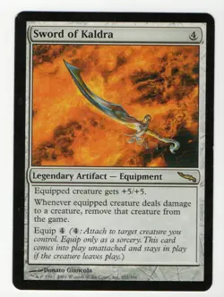 Sword of Kaldra Mirrodin Regular - Image 1