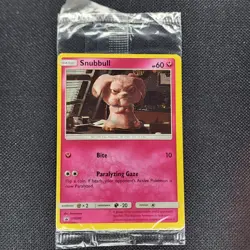 Snubbull - SM200 - Cosmos Holo - Black Star Promo - Pokemon Card - SEALED - Image 1
