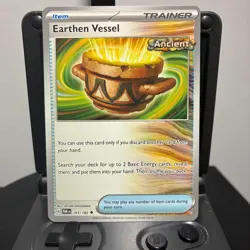 Earthen Vessel - 163/182 - Pokemon Paradox Rift 2023 - Uncommon Card NM - Image 1