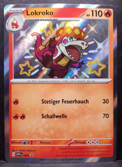 Lokroko SVP080 Paldeas Schicksale Baby Shiny Promo Pokemon Pokemon Karte DE NM - Image 1