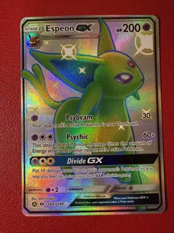 Pokemon - Espeon GX - SV60/SV94 - Hidden Fates - LP - Image 1