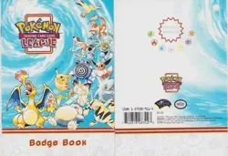 POKEMONT KANTO LEAGUE PIN SET 11 BADGES, 3 BADGE BOOKS, 3 STICKERS NEW 2000 - Image 4