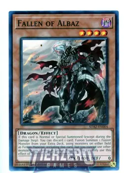 Yugioh Fallen of Albaz SDAZ-EN004 Common AMERICAN PRINT 1st Edition - Image 1