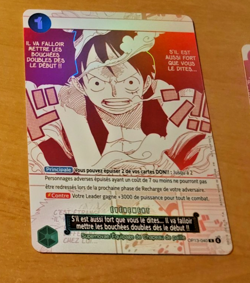 ONE PIECE CARD GAME CARTE FRANCAISE HOLO PROMO OP13-040 FR MINT 2025 - Image 1