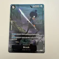 One Piece Card - BROOK EB02-048 (R) Alt Art Anime 25th Collection English NM/M - Image 1