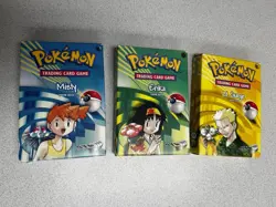 Pokemon - Erika, Misty, Lt. Surge Theme Deck set - w/sealed cards - Image 1