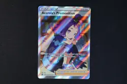 Acerola's Premonition TG24/TG30 Holo Pokemon Card Brilliant Stars NEAR MINT - Image 1