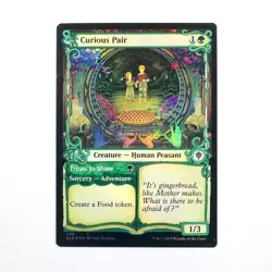 Curious Pair 296 - MTG - Thrones of Eldraine - NM Foil Showcase - Image 1