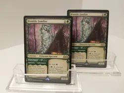 2X Bramble Familiar Fetch Quest WOE MTG 283 SHOWCASE RARE M/NM - Image 1