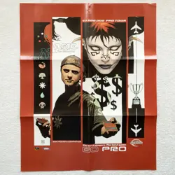 MTG: GO PRO 2002 Promo Poster for Magic the Gathering DCI PRO Tour - Image 1