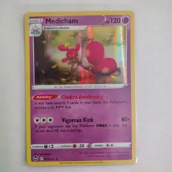 Medicham 73/195 Rare Holo | Silver Tempest | Pokemon - Same Day Shipping! - Image 1