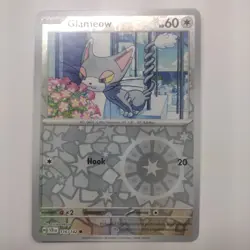 Glameow 116/142 Reverse Holo Pokemon Stellar Crown - Same Day Shipping! - Image 1