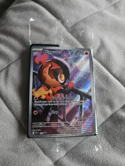 Charcadet MEP 022 - ME: Phantasmal Flames - Pokemon Center Stamped Promo SEALED - Image 1
