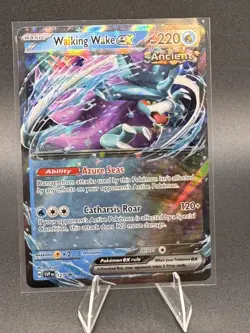 Pokemon TCG Scarlet & Violet Black Star Promo Walking Wake EX SVP127 NM/M NP - Image 1