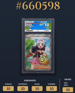 Pokemon TCG - Dawn 118/094 - Secret Rare - ACE 10 Gem Mint - Phantasmal Flames - Image 3