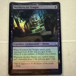 NM Foil Northern Air Temple, MTG, Avatar: The Last Airbender, Magic, 111 - Image 1