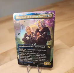 Emet-Selch of the Third Seat - Chocobo Track Foil - Final Fantasy MTG - FIN #473 - Image 2