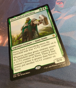 Yorvo, Lord of Garenbrig - Throne of Eldraine - Rare - NM (see pics) MTG - Image 3