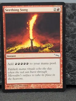 HP - Seething Song - Mirrodin - Magic The Gathering Heavily Played English MTG - Image 2