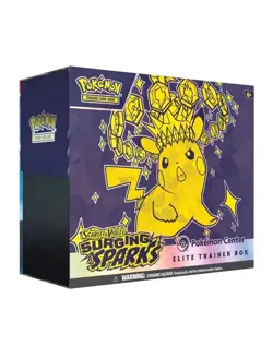 Pokemon TCG Surging Sparks Pokemon Center Elite Trainer Box ETB🔥 SEALED ✅ - Image 1