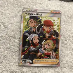 Pokemon Friends in Hisui (Full Art) 148/159 Crown Zenith Holo TCG NM-M - Image 2