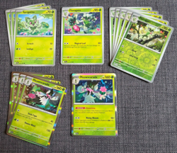 Sprigatito (3x), Floragato (6x), & Meowscarada (4x) - Pokemon Cards mini-set - Image 1