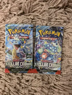 Pokemon TCG Scarlet & Violet Stellar Crown Booster Pack x 1 - Image 1